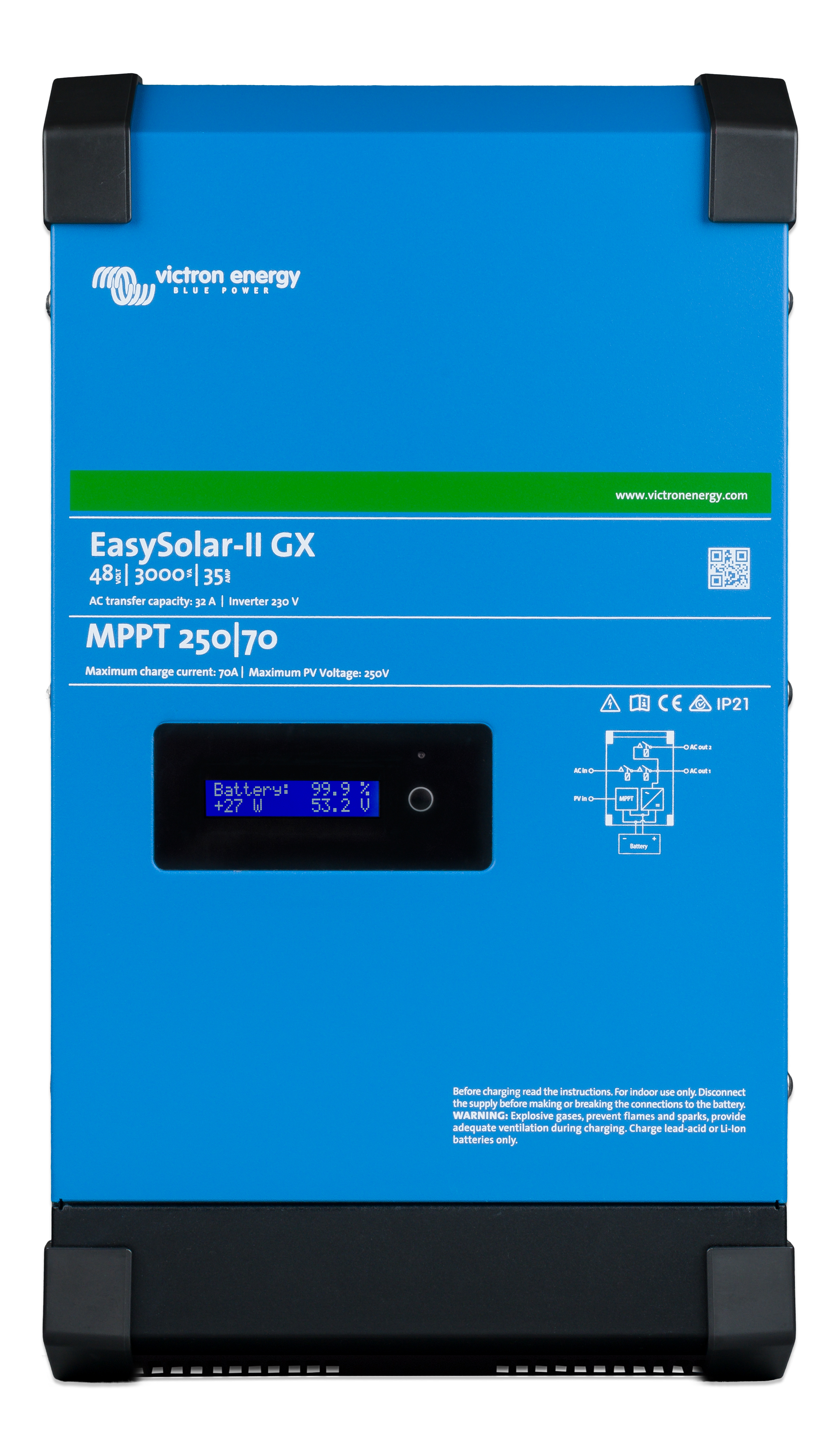 EasySolar-II 48/3000/35-32 MPPT 250/70 GX